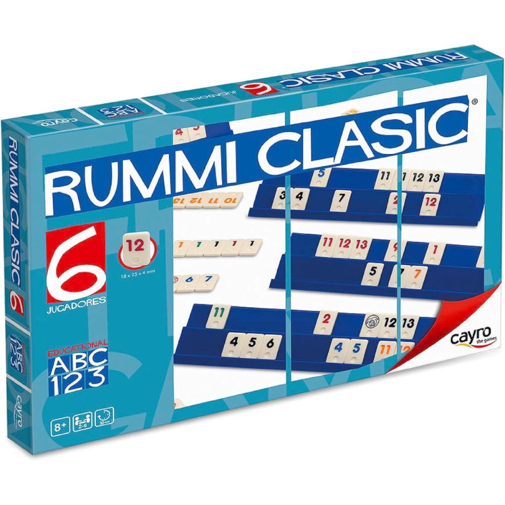 Juego Rummi Clasic 6 jugadores Cayro