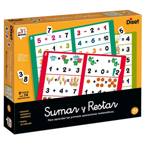 Juego sumar y restar Diset