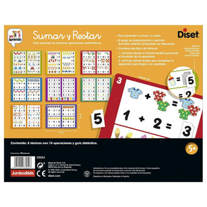 Juego sumar y restar Diset