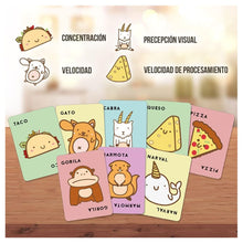 Cargar imagen en el visor de la galería, Juego Taco Gato Cabra Queso Pizza
