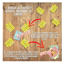 Cargar imagen en el visor de la galería, Juego Taco Gato Cabra Queso Pizza
