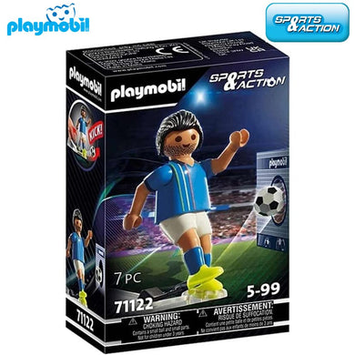 Jugador de fútbol Italia Playmobil Sports Action (71122)