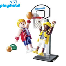 Cargar imagen en el visor de la galería, jugadores baloncesto playmobil 9210
