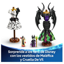 Cargar imagen en el visor de la galería, Lego 43262 Disney Villains Trajes de Maléfica y Cruella De Vil
