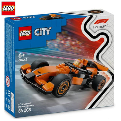 Lego 60442 F1 McLaren coche carreras con piloto