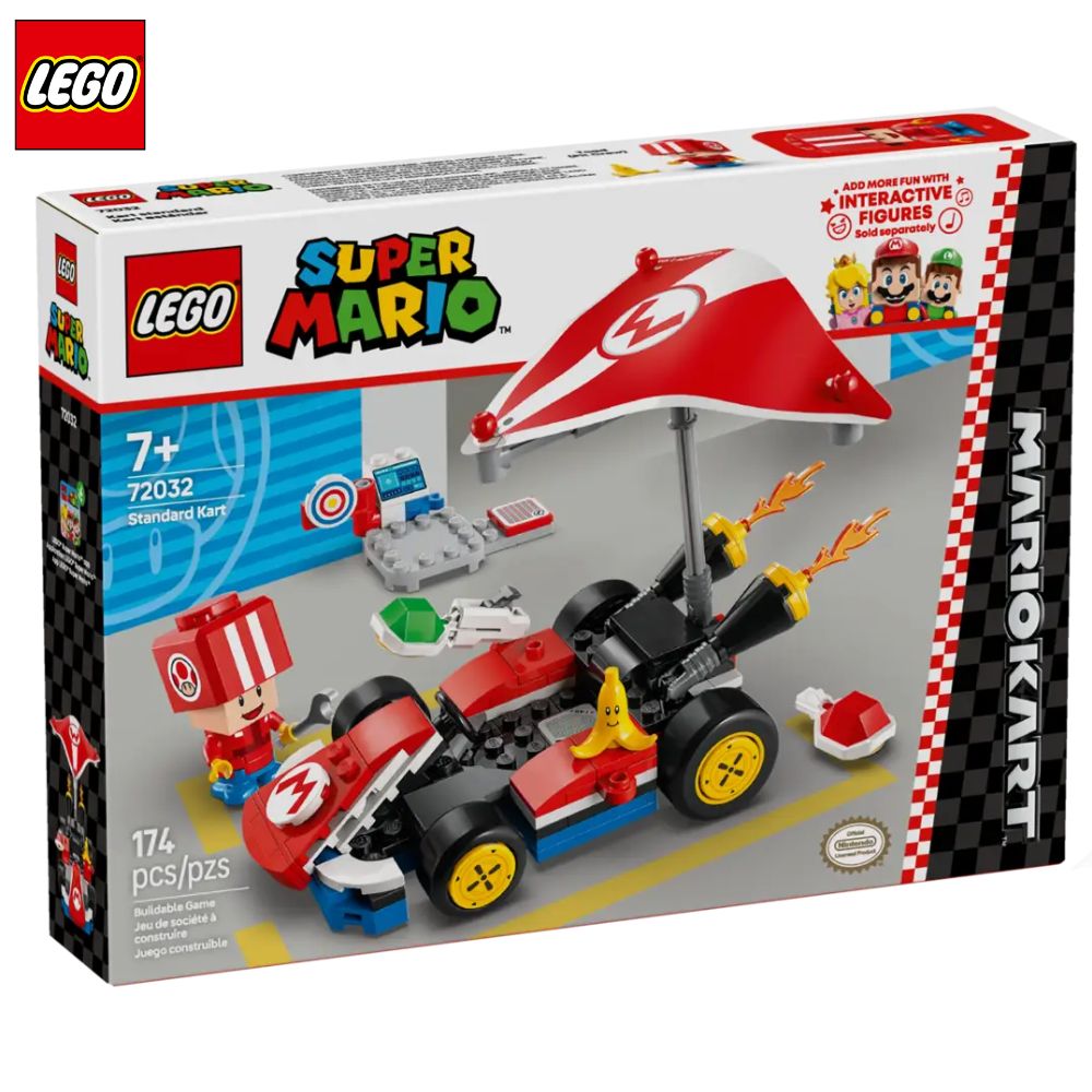 Lego 72032 mariokart standard super mario