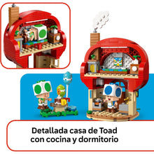 Cargar imagen en el visor de la galería, LEGO 72041 CASA DE TOAD SUPER MARIO
