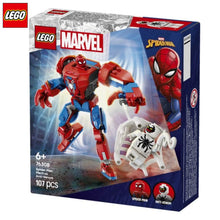 Cargar imagen en el visor de la galería, Lego 76308 armadura robótica Spiderman vs Anti-Venom Marvel
