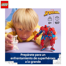 Cargar imagen en el visor de la galería, Lego 76308 armadura robótica Spiderman vs Anti-Venom
