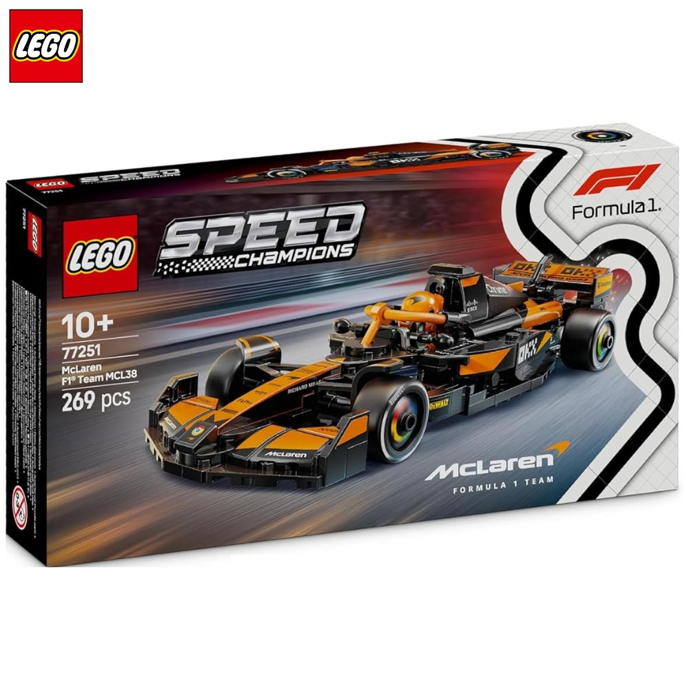 Lego 77251 mclaren f1 team mcl38 speed champions