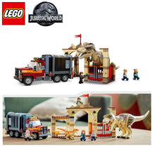 Cargar imagen en el visor de la galería, Lego atrocirraptor y t-rex
