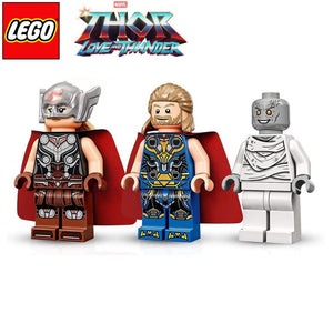 Lego Gorr Thor hacha Stormbreaker Thor martillo Mjolnir