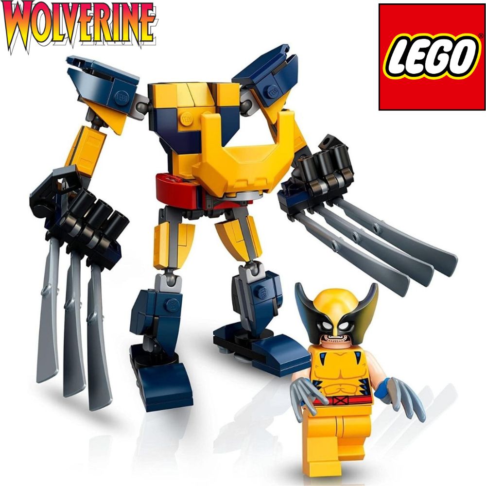 Lego armadura robótica Lobezno 76202