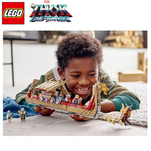 Lego barco caprino Marvel Thor Love Thunder
