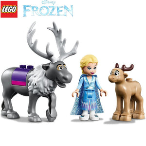 Lego Elsa Sven y reno Frozen