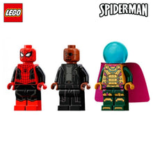 Cargar imagen en el visor de la galería, Lego figuras Spiderman, Nick Furia y Mysterio
