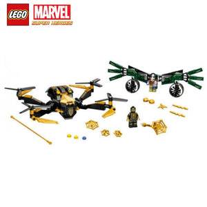 Lego Marvel Spiderman ataque dron