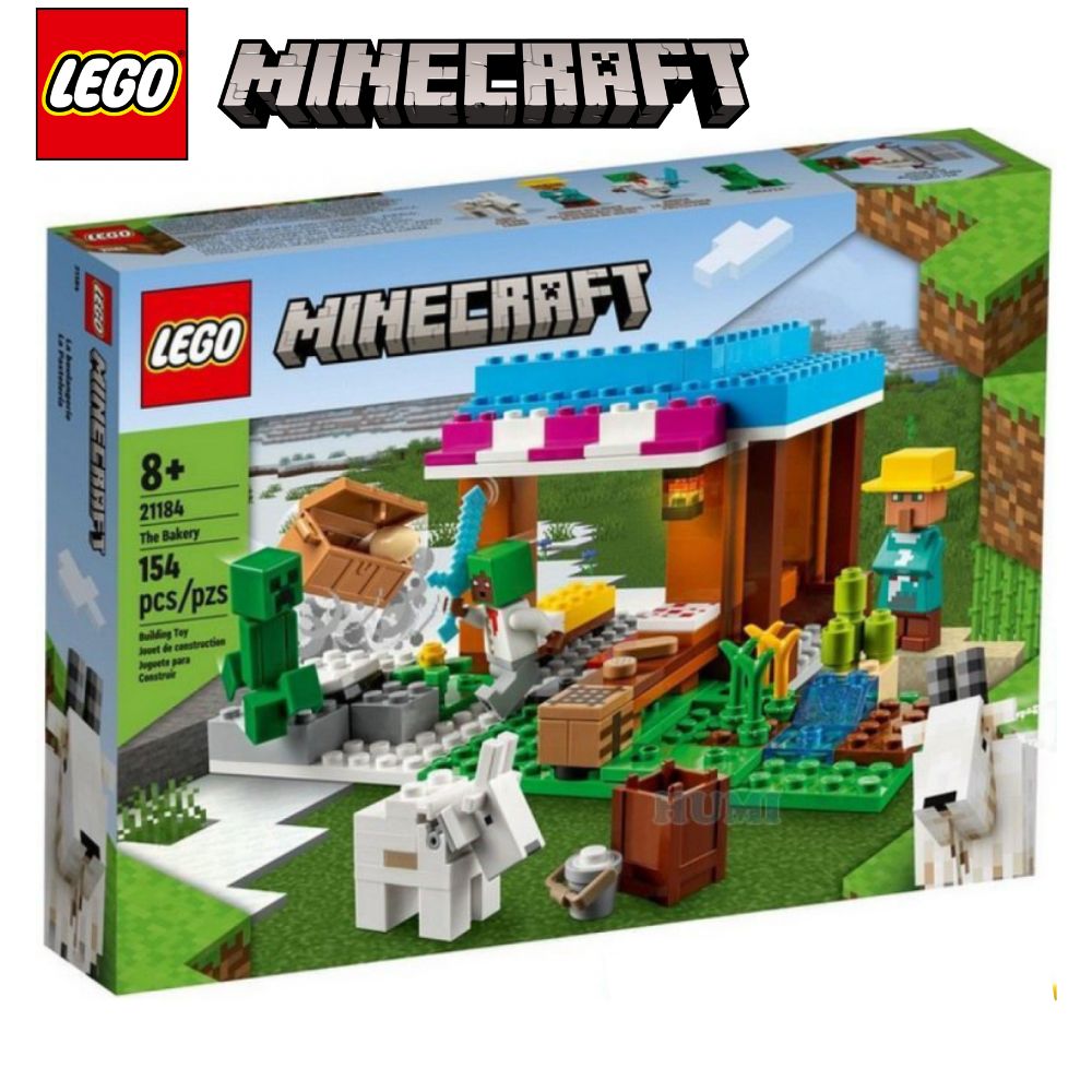 Lego Minecraft pastelería 21184