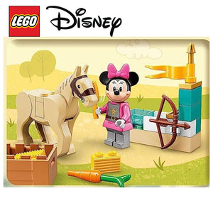 Lego Minnie con caballo medieval