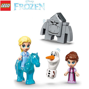 Lego Nokk Elsa Olaf gigante de tierra y Iduna