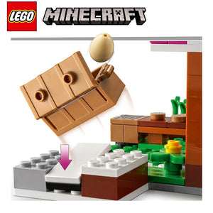 Lego pastelería Minecraft