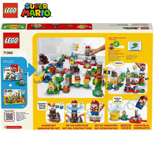 Cargar imagen en el visor de la galería, Lego Super Mario set creación
