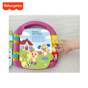 libro bebés Fisher Price rosa