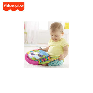 libro para bebés Fisher Price rosa