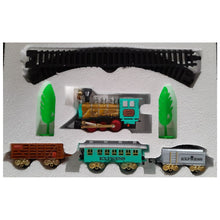 Cargar imagen en el visor de la galería, Tren locomotora clásica de juguete con luces y sonidos-(1)
