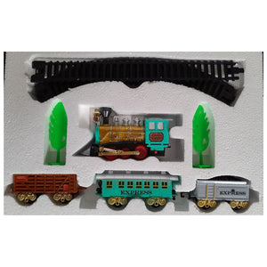 Tren locomotora clásica de juguete con luces y sonidos-(1)