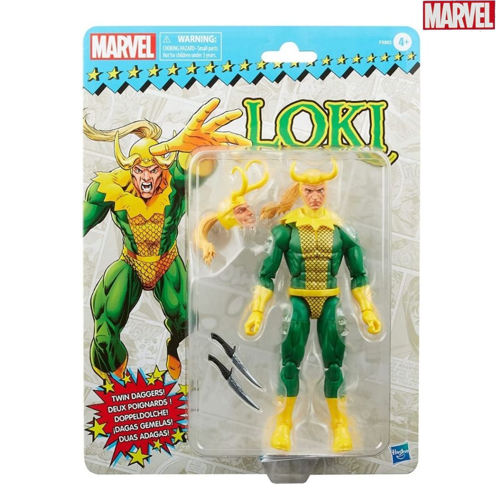 Loki figura Legends Marvel retro