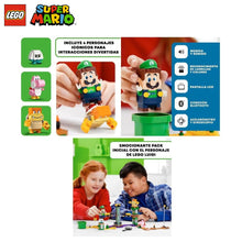 Cargar imagen en el visor de la galería, Luigi Lego Super Mario pack inicial
