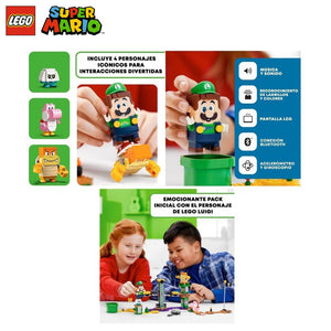 Luigi Lego Super Mario pack inicial