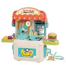 Cargar imagen en el visor de la galería, MALETIN COCINA 3 EN 1 CARRITO CON 33 PIEZAS
