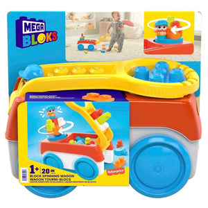 Remolque con bloques de construcción Mega Blocks Fisher Price