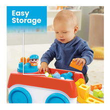 Cargar imagen en el visor de la galería, Remolque con bloques de construcción Mega Blocks Fisher Price
