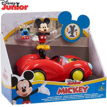 Cargar imagen en el visor de la galería, Mickey Mouse coche y figura Disney Junior
