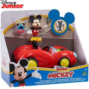 Mickey Mouse coche y figura Disney Junior