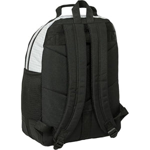 Mochila Real Madrid doble cantoneras escolar 24/25