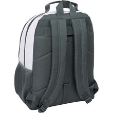 Cargar imagen en el visor de la galería, Mochila Real Madrid doble adaptable a carro 1ª equipación 25/26
