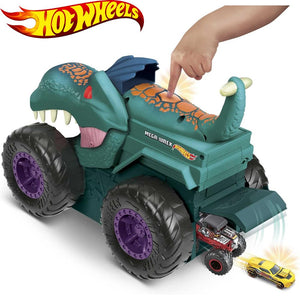 Monster Trucks mastica coches Hot Wheels
