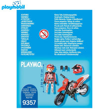 Cargar imagen en el visor de la galería, Motocross Playmobil 9357

