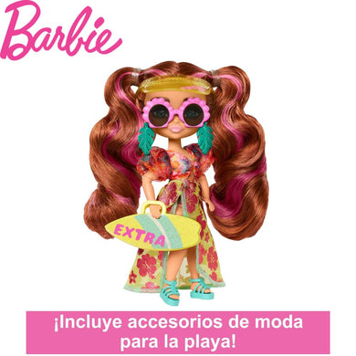 muñeca Barbie playa extra Fly mini