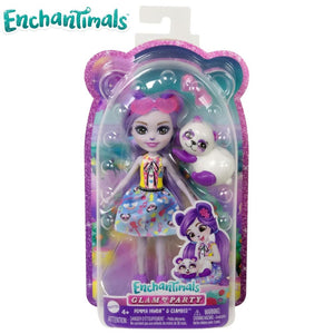 muñeca Enchantimals Purple panda