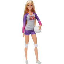 Cargar imagen en el visor de la galería, Muñeca Barbie jugadora voleibol mattel
