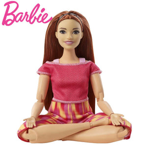 muñeca Barbie pelirroja movimientos sin límites