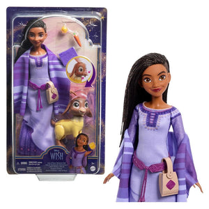 Muñeca Asha con cabra Valentino Wish el poder de los deseos Disney