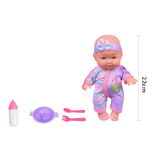 Cargar imagen en el visor de la galería, MUÑECO BEBE CON BIBERON Y ACCESORIOS
