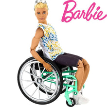 Cargar imagen en el visor de la galería, muñeco silla de ruedas Ken Barbie
