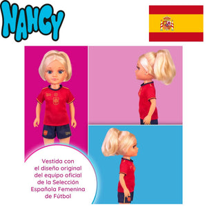 Nancy rubia selección de España de fútbol